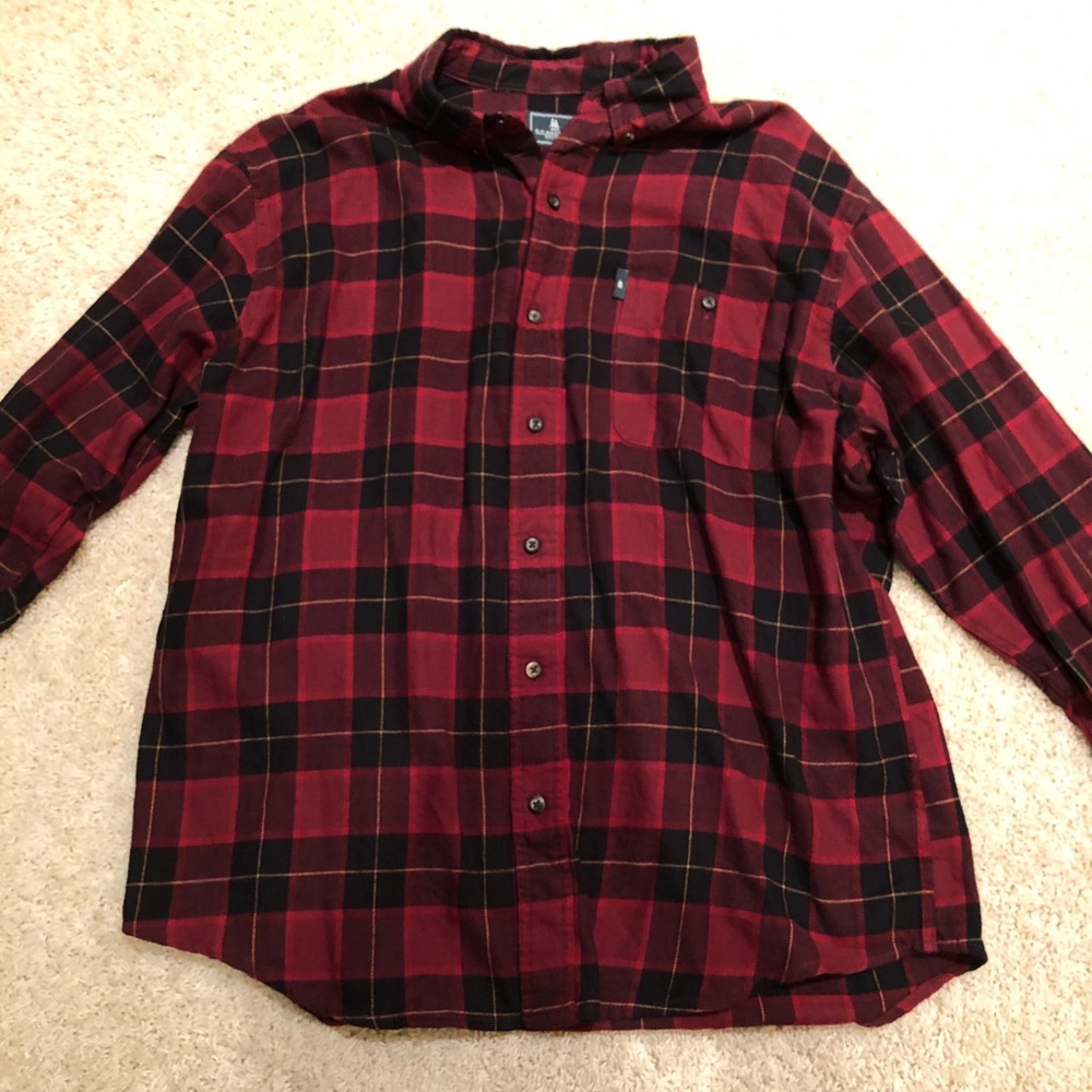 Button down flannel